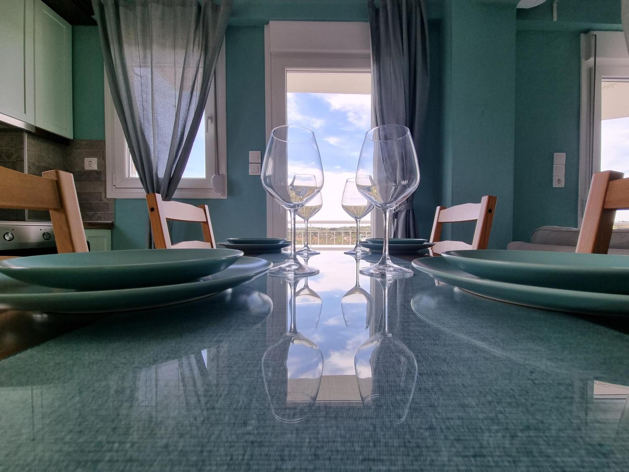 Tararas Apartments Nea Michaniona Pokoj fotografie